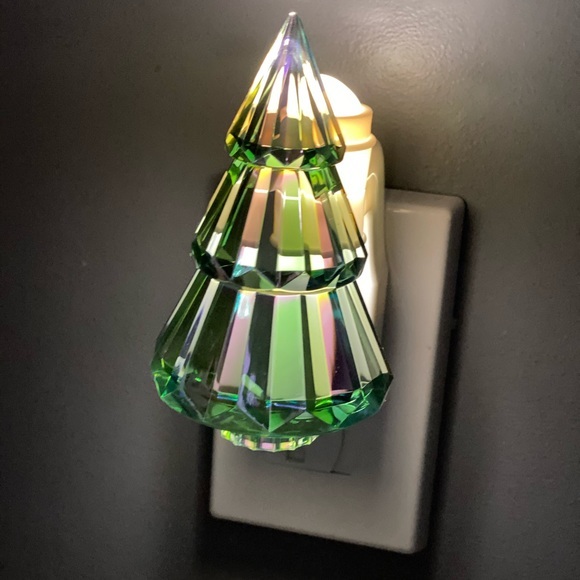 🎄Crystal Tree Nightlight Wallflower Plug In Brand New Bath & Body Works - Picture 8 of 9
